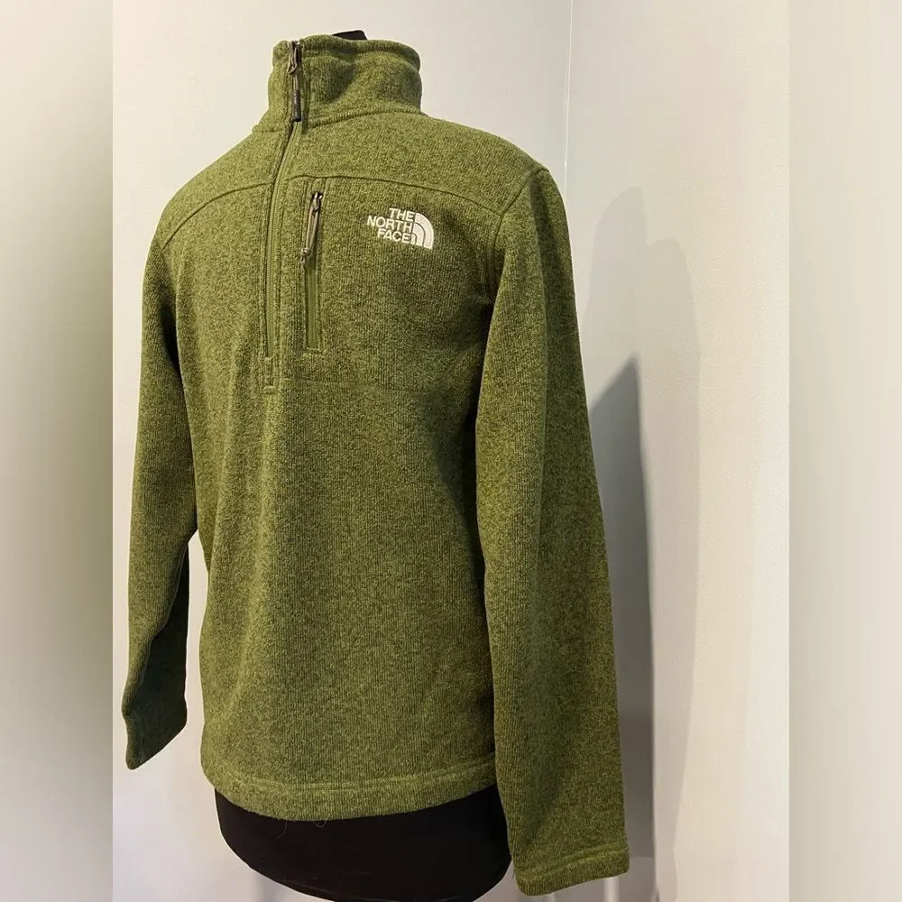 The North Face cozy green